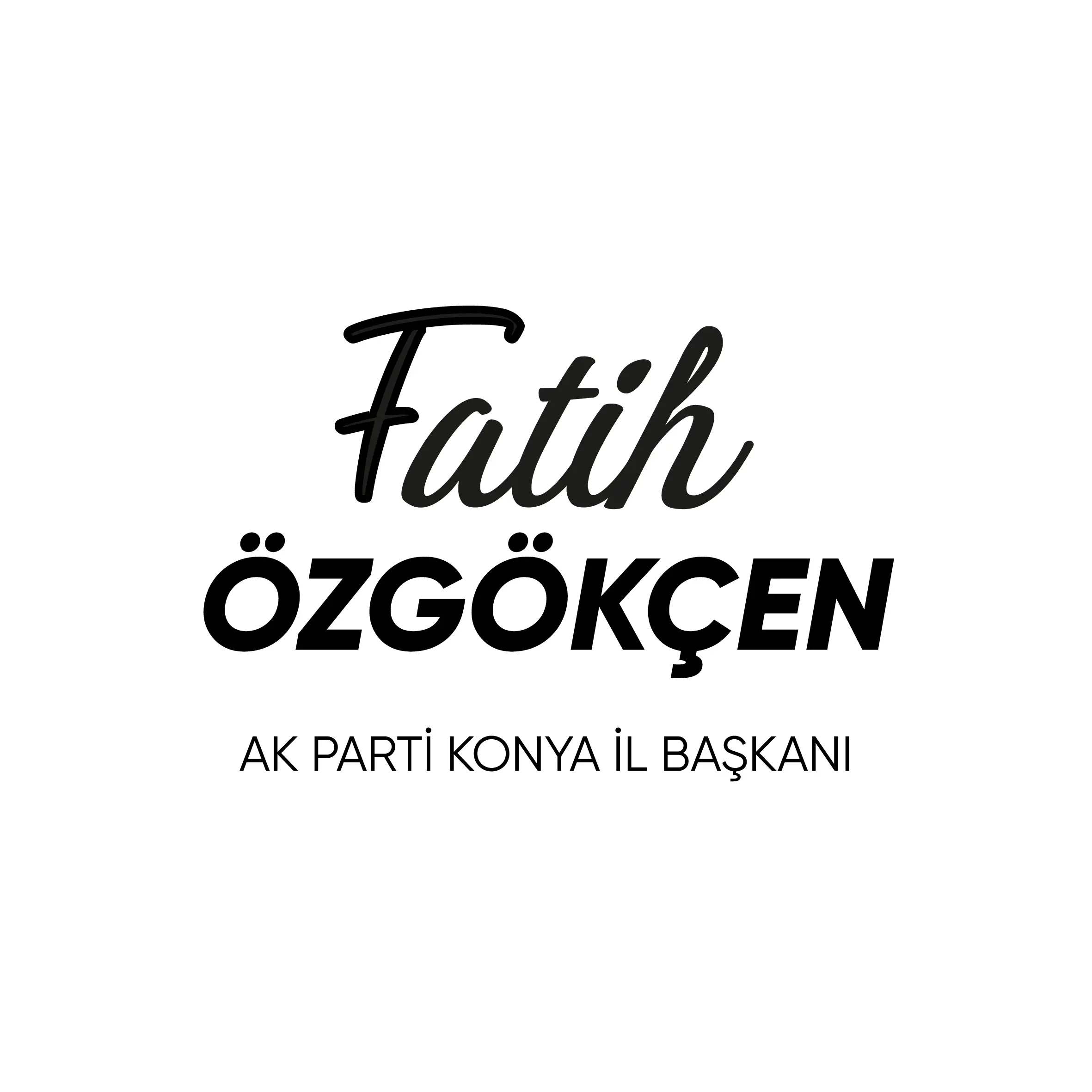 AK Parti Konya kreatif tasarım çalışması